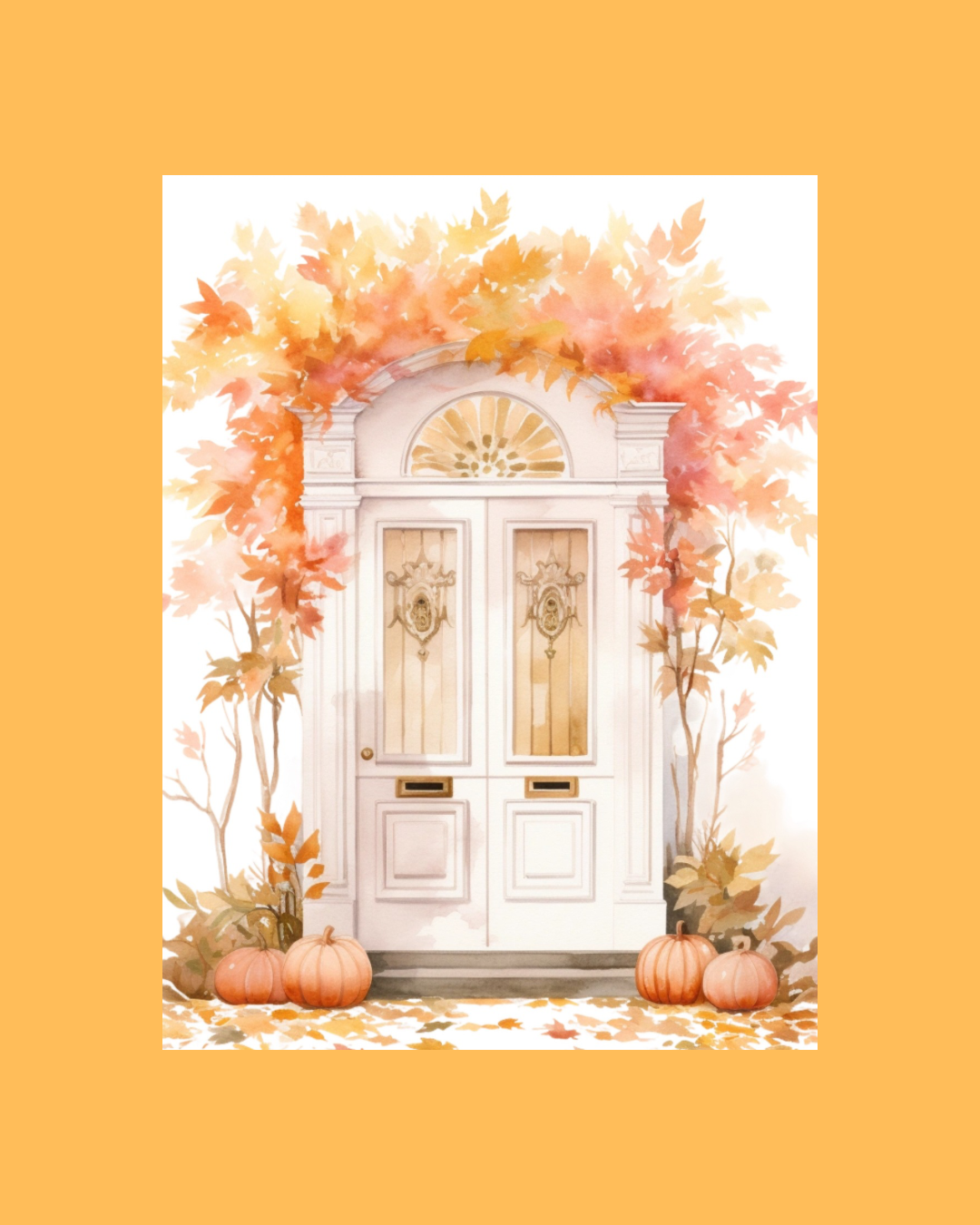 Carte - Porte d’automne