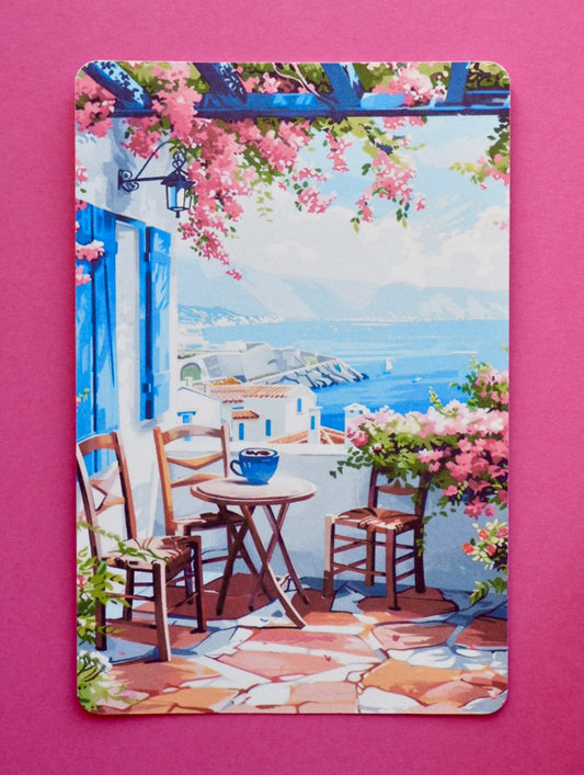 Carte - Terrasse sous les bougainvilliers