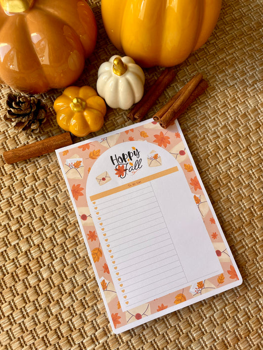 Bloc notes A5  - Automne