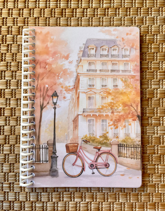 Carnet Automne - A bicyclette