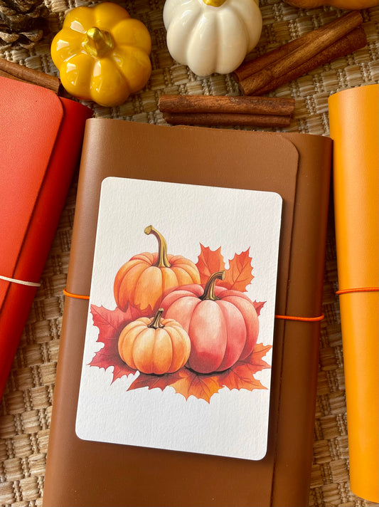Carte - 3 citrouilles