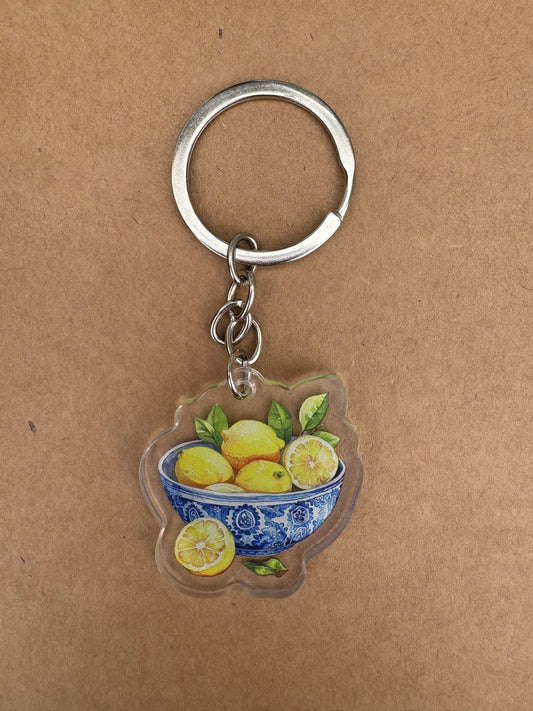 llaveros de limón